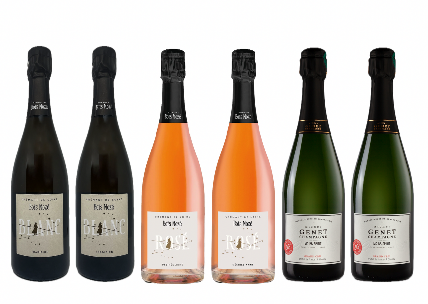 Vinpaket #3: Crémant & Champagne