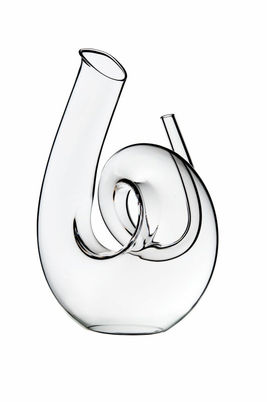 Munblåst vinkaraff - Riedel Curly Clear